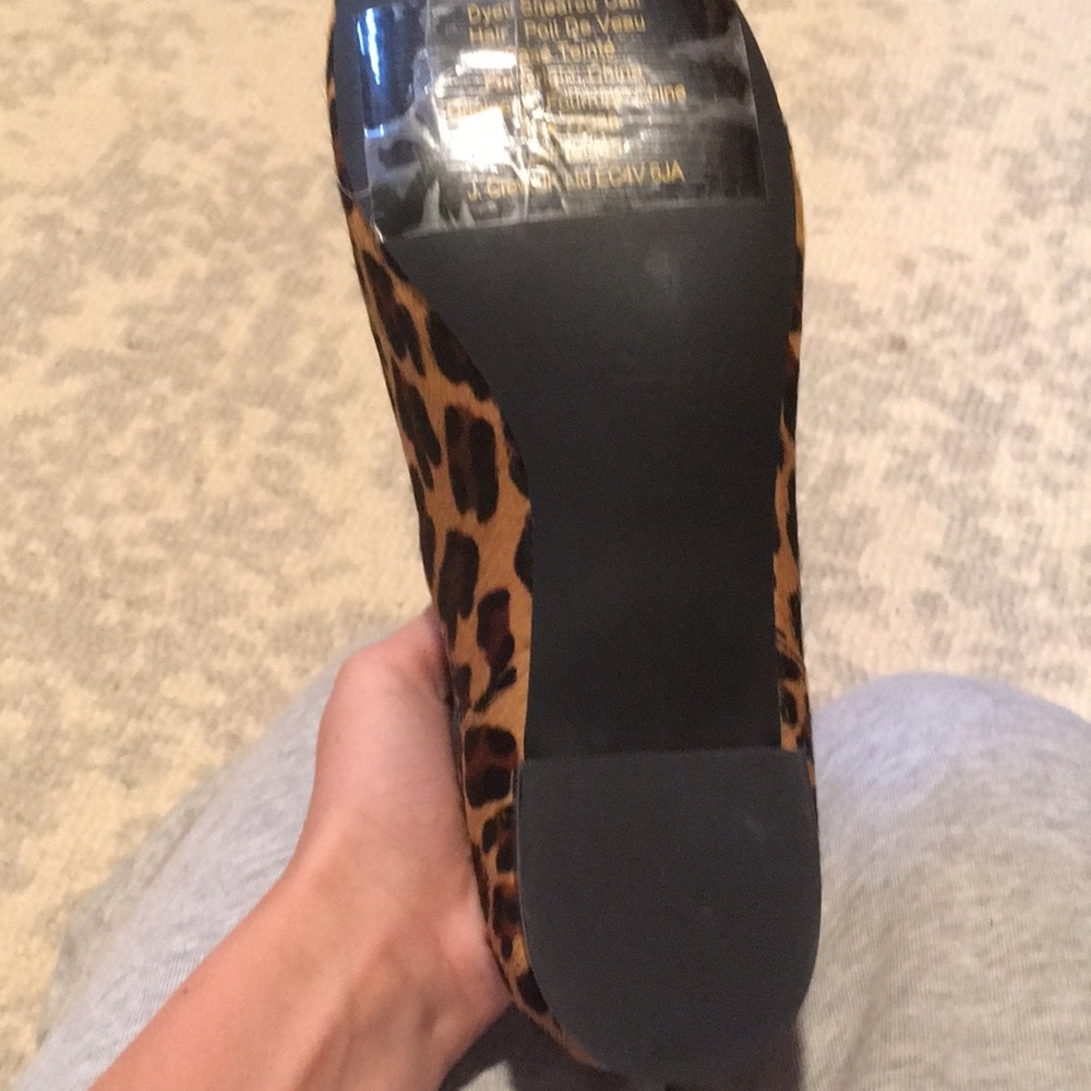 J-Crew SZ 6.5 Leopard Booties NWT - Picture 2 of 4